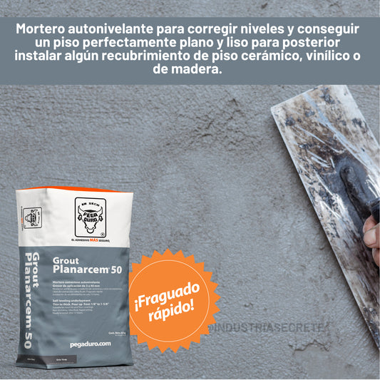 Autonivelante Grout Planarcem 50