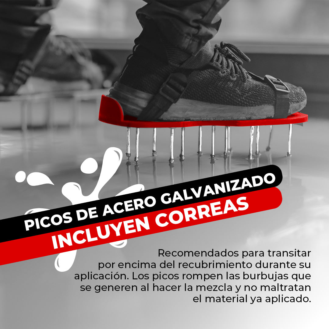 Zapato De Picos Tipo Plantilla Zpi00 Byp Para Epóxico
