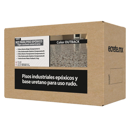 Resina Epóxica Para Pisos (kit Tipo Cochera Americana)