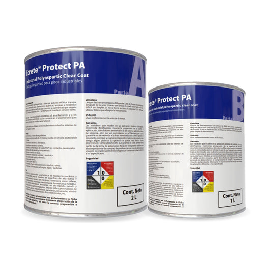 Sello Protector Poliaspártico Ecrete Protect PA 3l