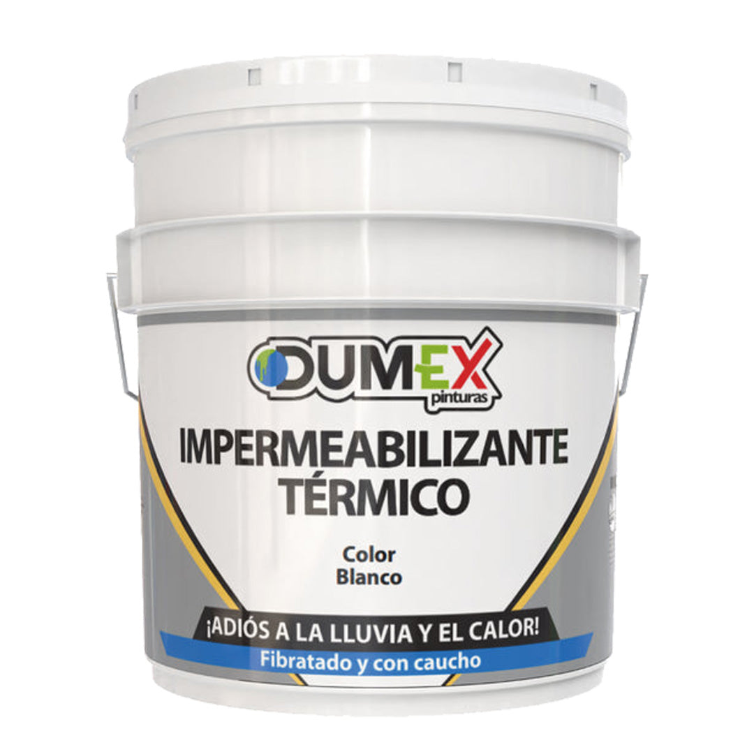 Impermeabilizante Dumex 7 Años Blanco Reduce Calor 19l