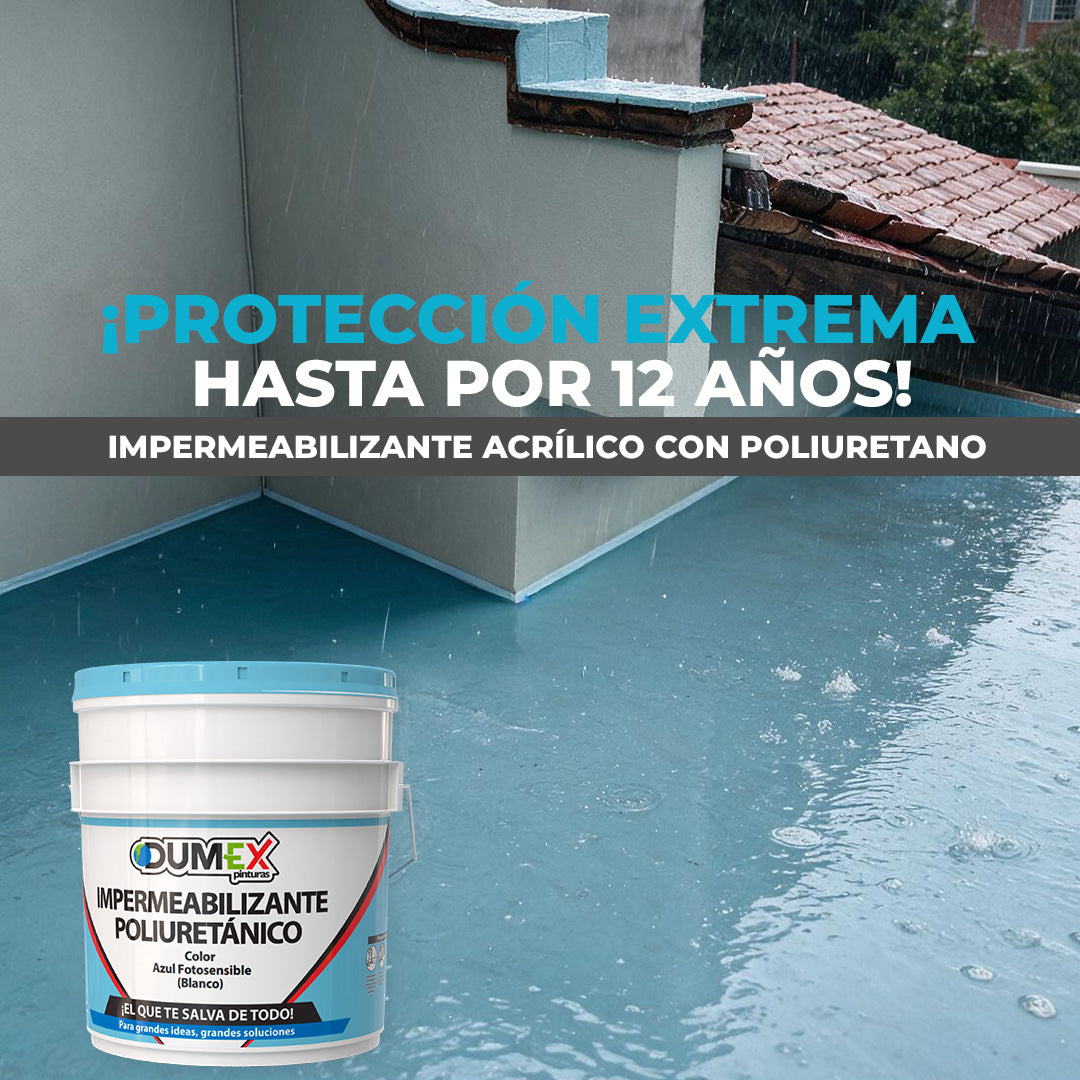 Impermeabilizante Dumex 12 Años De Máxima Protección (19l)