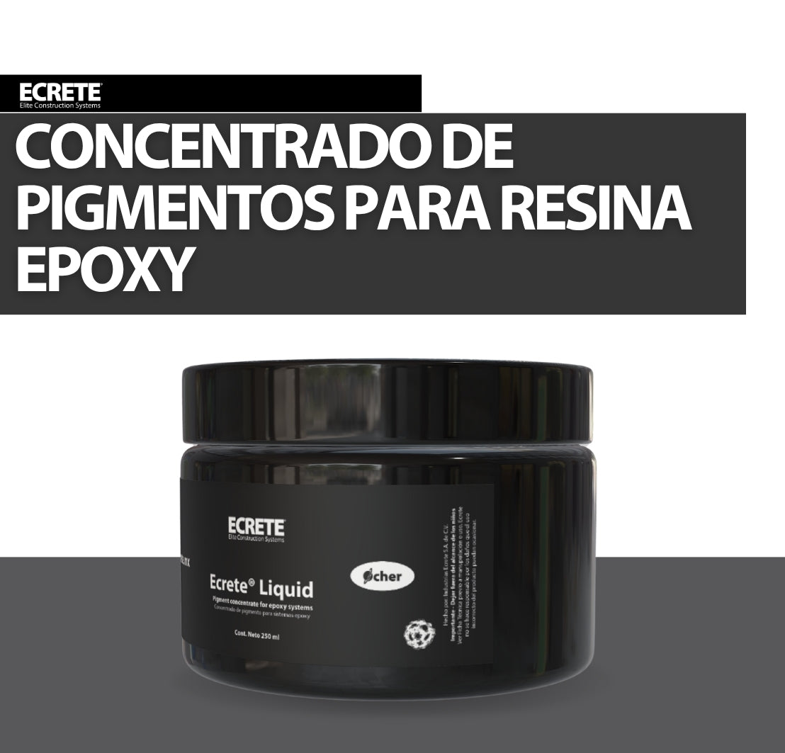 Pigmentos Para Resina Epóxica Liquid Ecrete 250ml