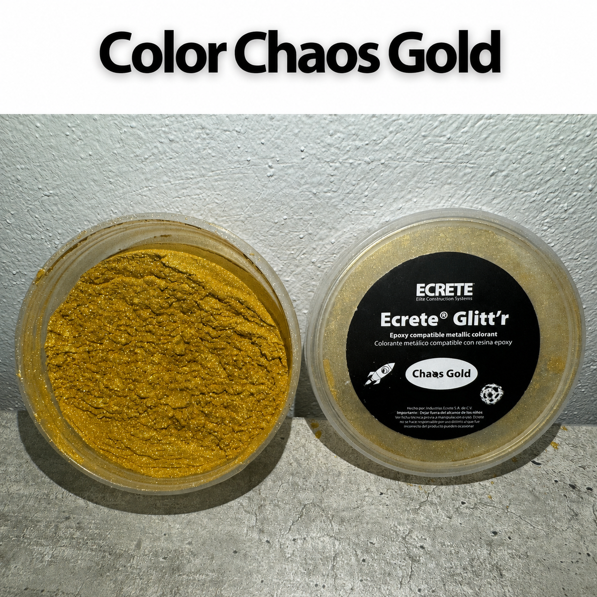 Pigmentos Para Resina Epóxica Glitt´r Ecrete 10g