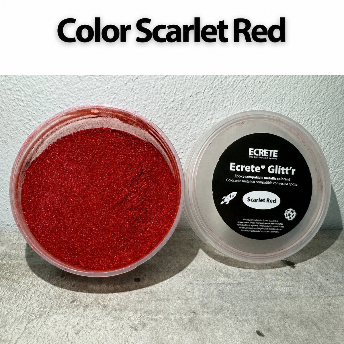 Pigmentos Para Resina Epóxica Glitt´r Ecrete 10g