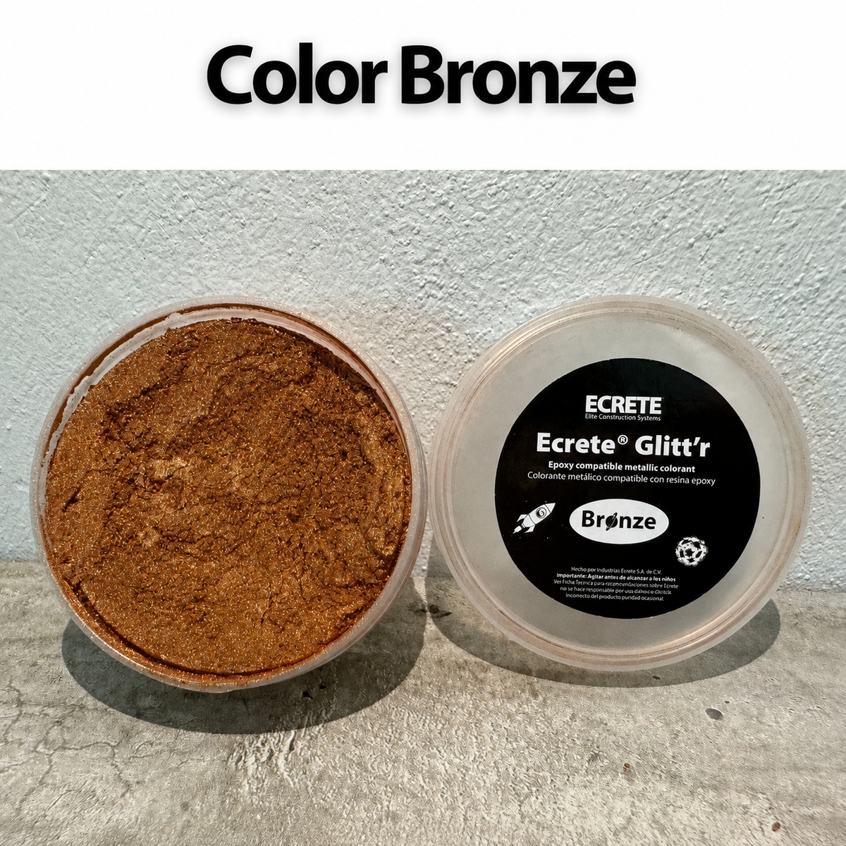 Pigmentos Para Resina Epóxica Glitt´r Ecrete 10g