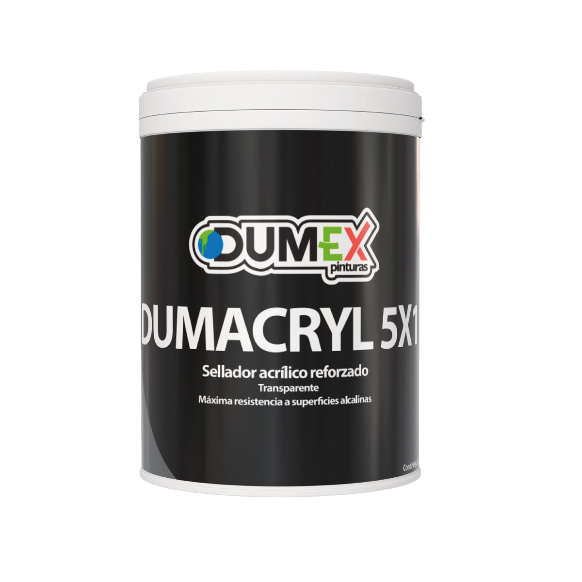 Sellador Acrílico Transparente Dumacryl Dumex Para Muros 1l
