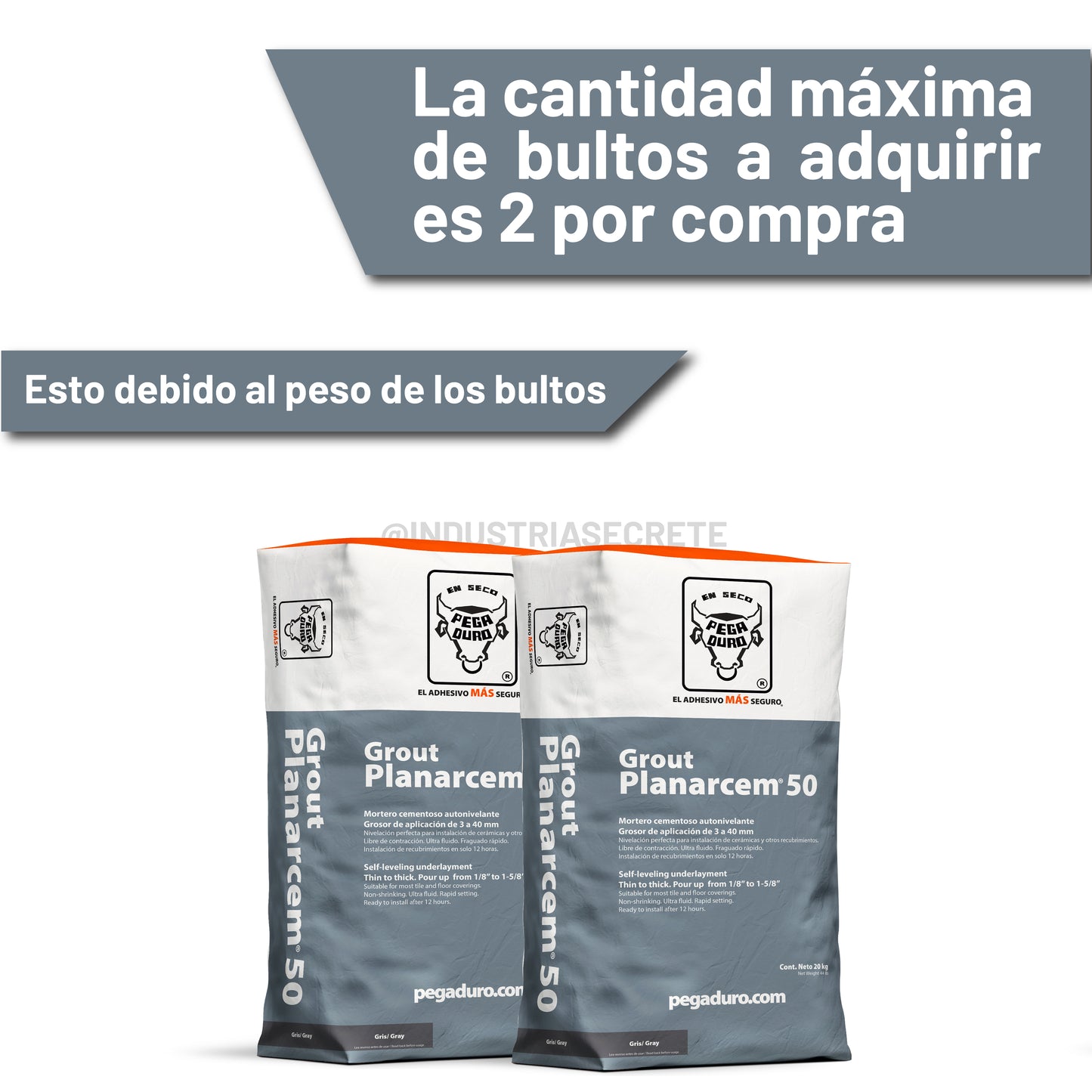 Autonivelante Grout Planarcem 50