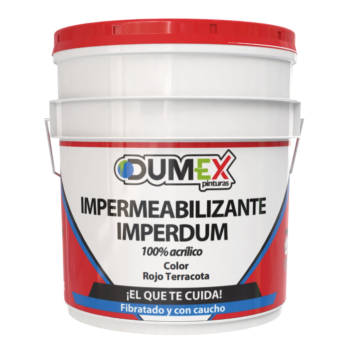 Impermeabilizante Dumex Imperdum 5 Años 19 Litros Rojo