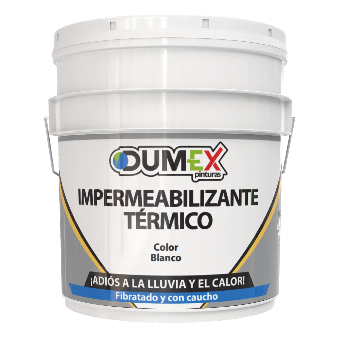 Impermeabilizante Dumex 3 Años Blanco Reduce Calor 19l
