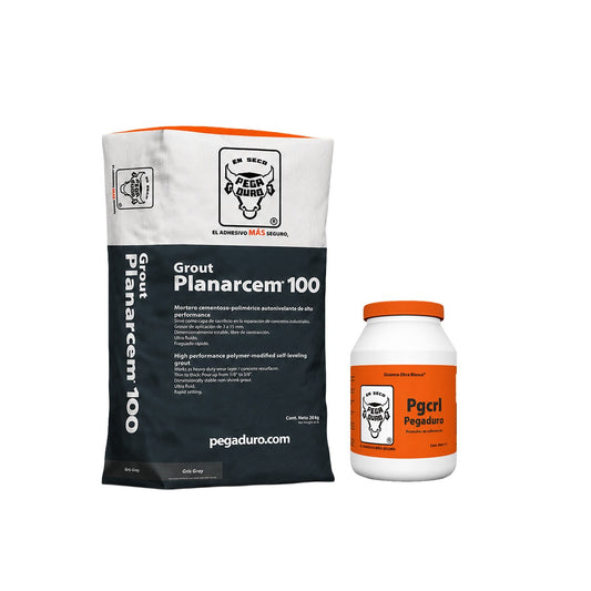 Kit Reparación De Concreto Exterior Planarcem 100 20kg+pgcr