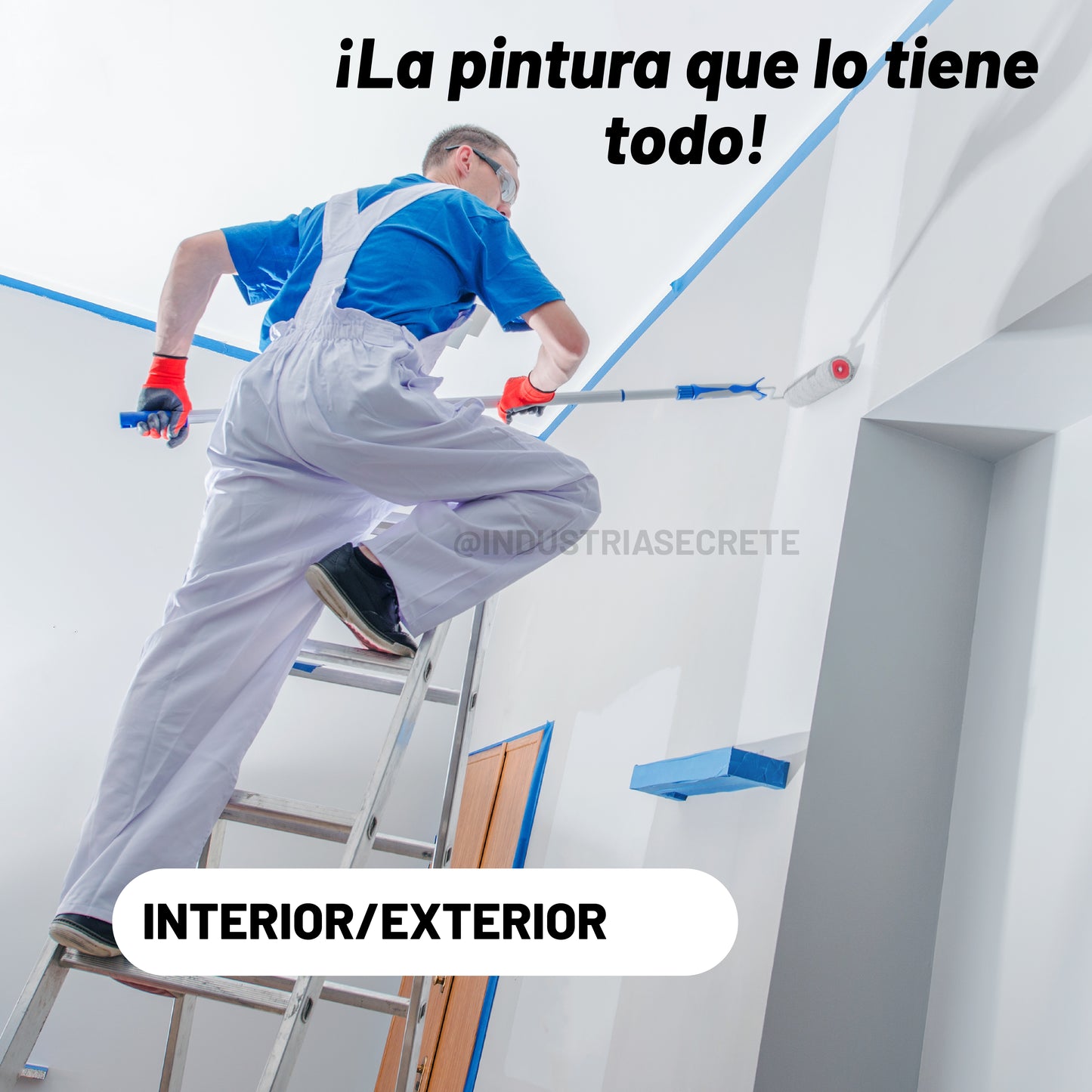 Pintura 100% Acrílica Satinada Magnum Dumex 4 Litros