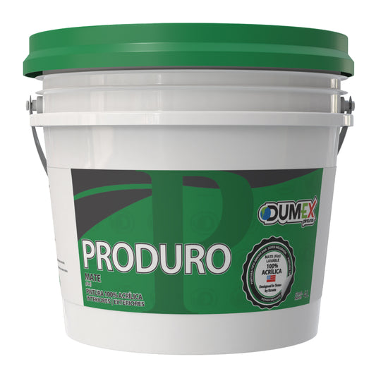 Pintura Mate 100% Acrílica Produro Dumex (4 Litros)